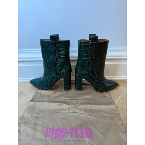 Paris Texas Embossed Leather Boots EU 37 - Picture 6 of 9
